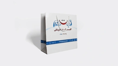 خرید ساک دستی گلاسه با سلفون براق